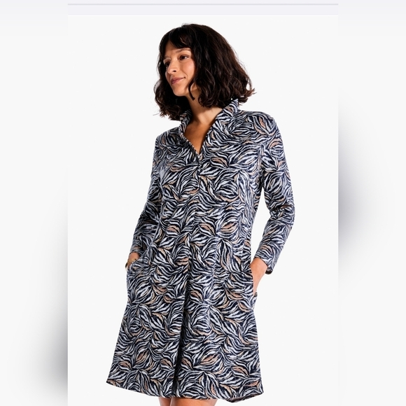 NWT NIC+ZOE Forest Fern Knit Dress Size PL, Retail $178, Business Casual - Picture 2 of 14
